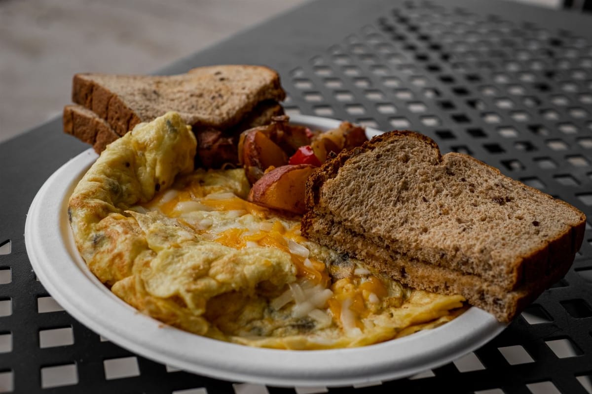 Omelette au fromage