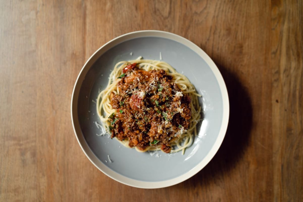 Pâtes bolognaise
