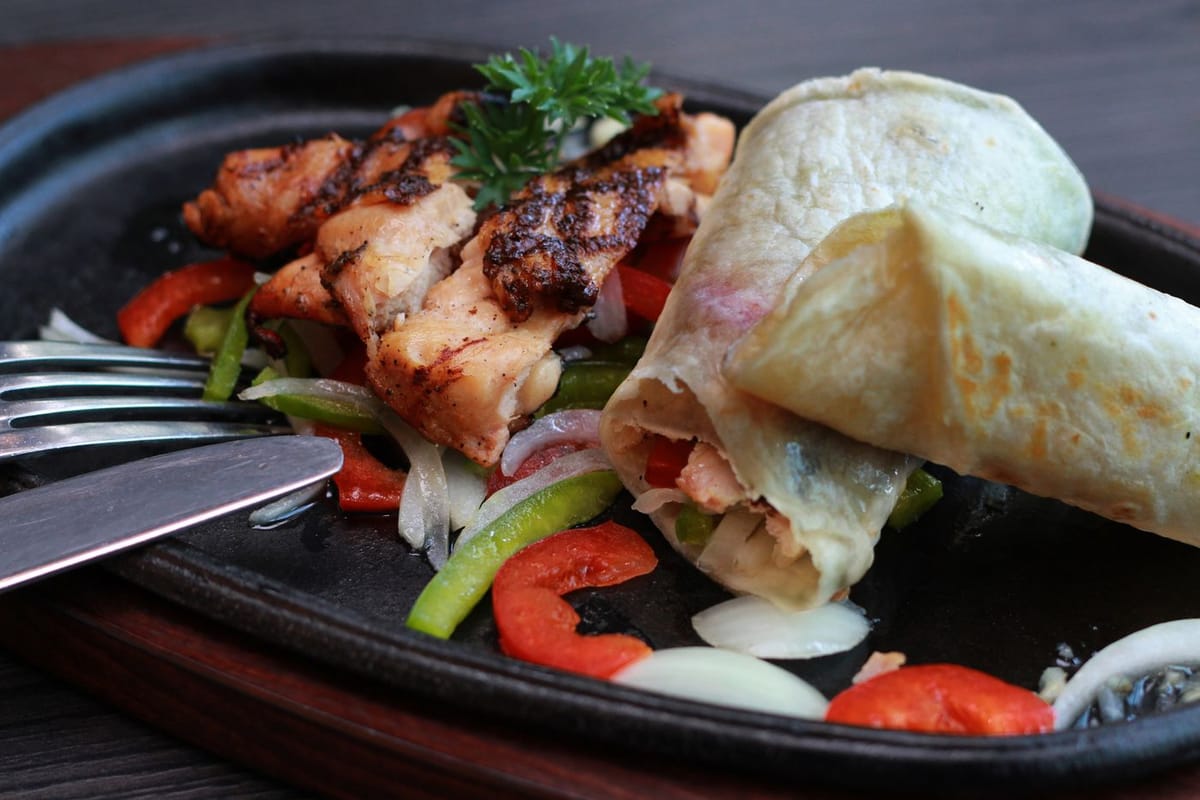 Tacos escalope grillée