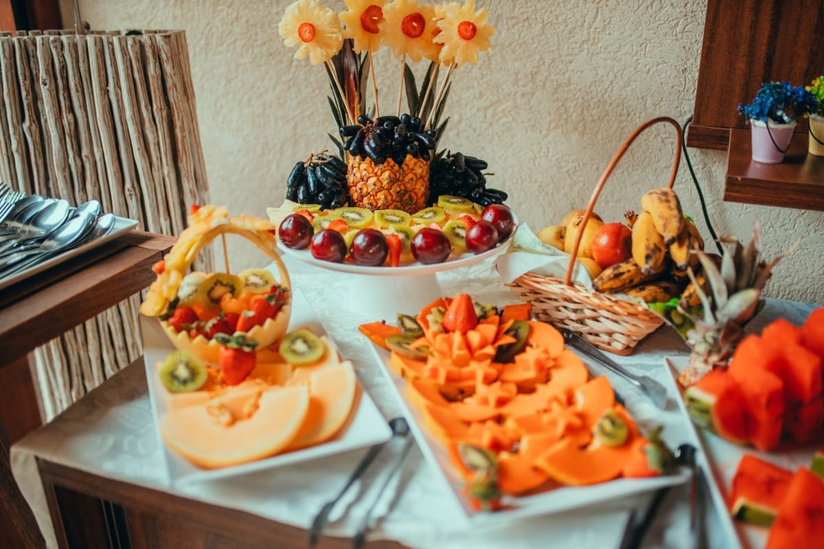 Assiette de fruits — 2 pers.